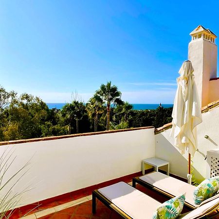 Luxury Penthouse With Sea Views In Marbella Golden Mile, Puente Romano Area Exterior photo