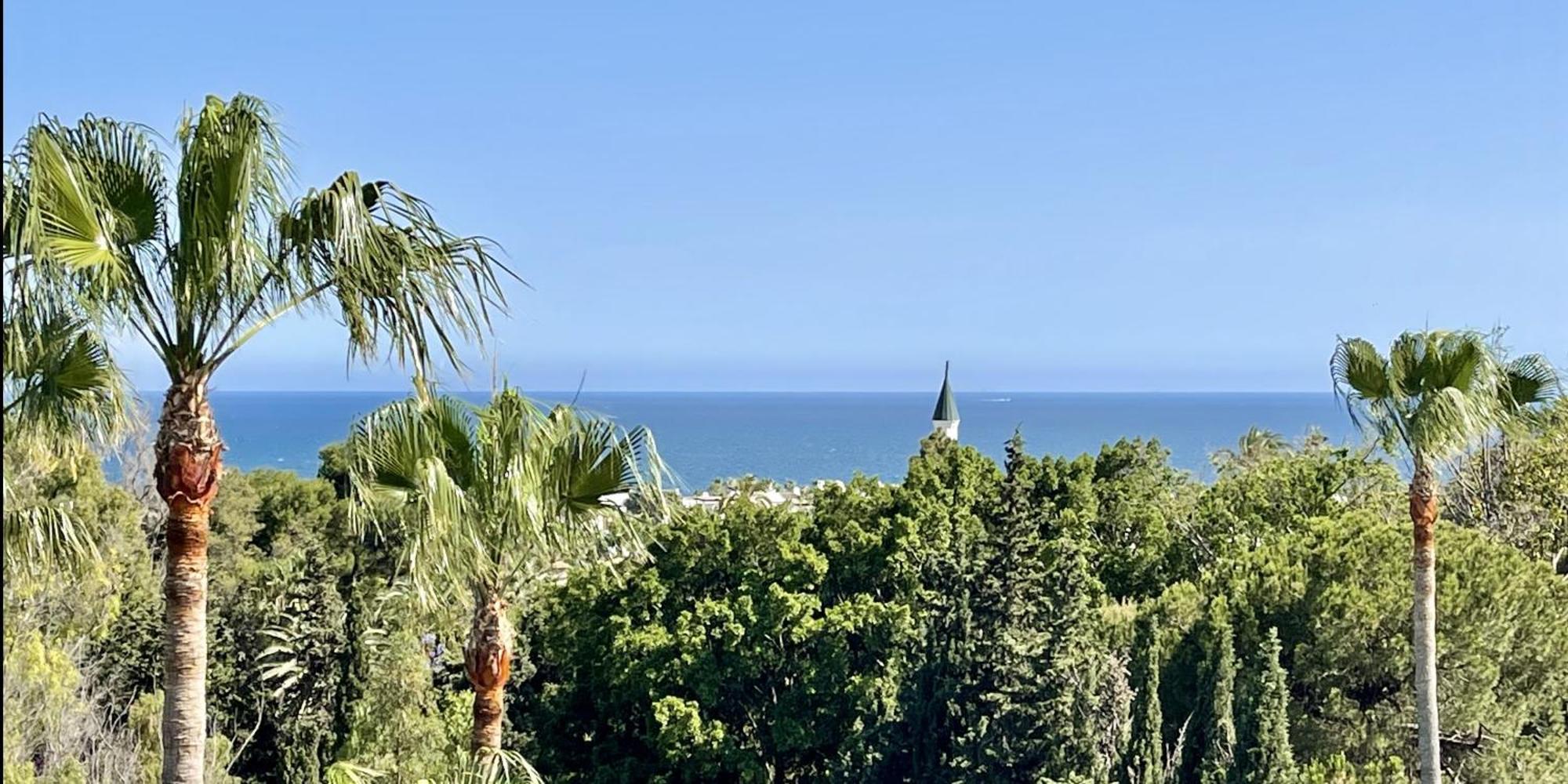 Luxury Penthouse With Sea Views In Marbella Golden Mile, Puente Romano Area Exterior photo